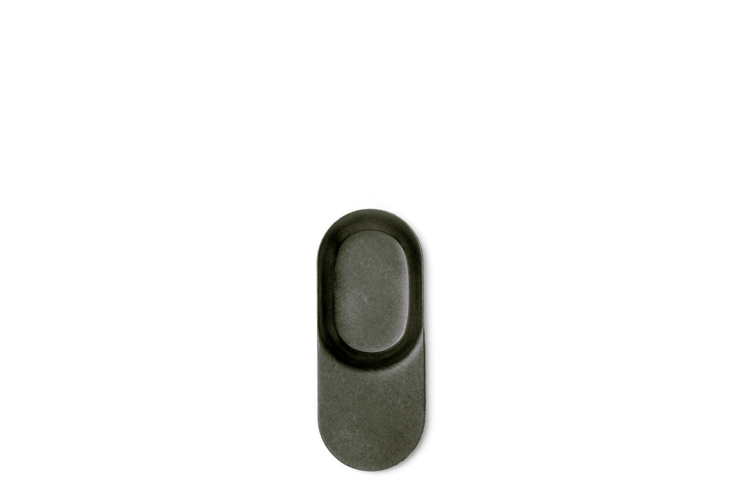 Colher de degustação plana para aperitivos Vintage preta Les Essences 85mm