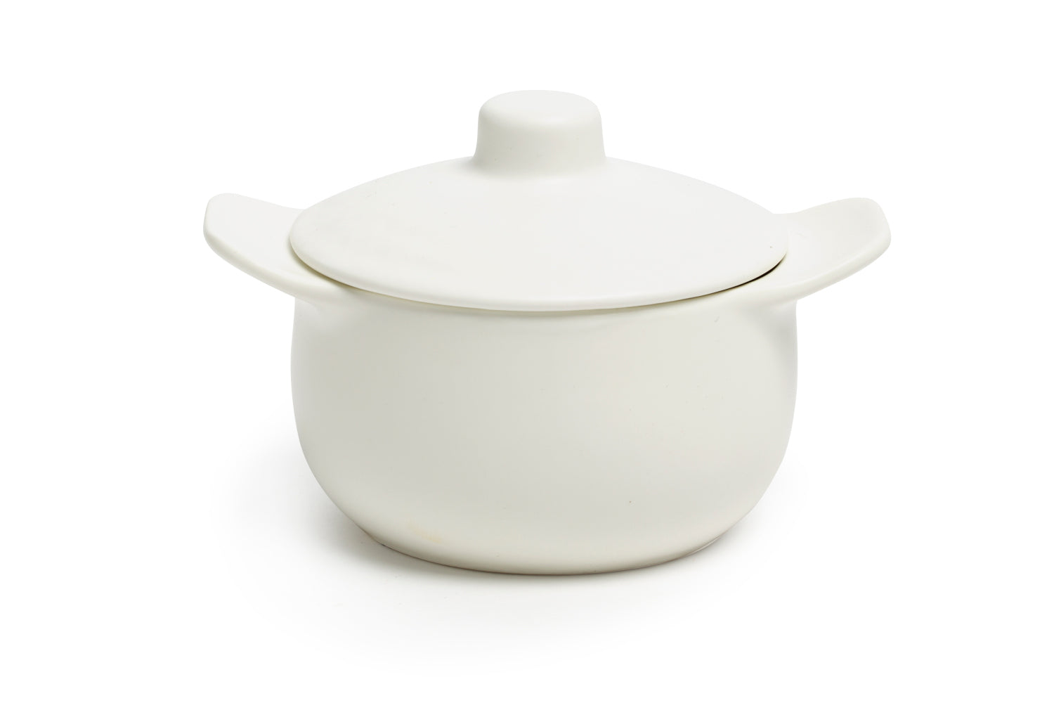 Mini panela em porcelana Kodai Ø10 L14 H9cm