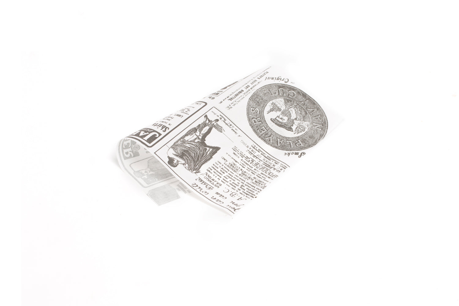 Invólucro antigordura Times branco 20x25cm