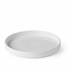 Prato com aro alto Oslo branco Ø200x28 mm