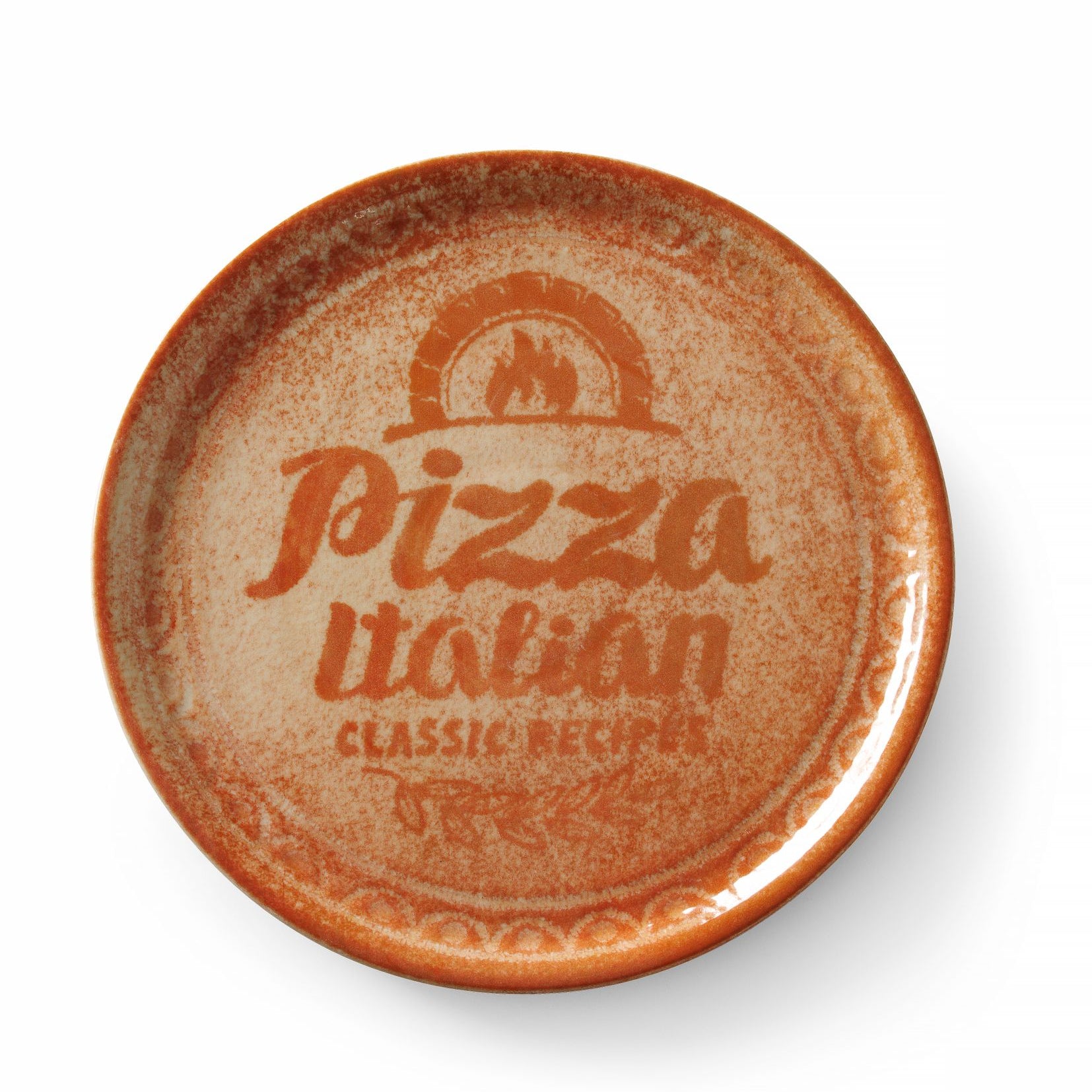 Prato de pizza vermelho tijolo Ø310 mm Recipe Collection