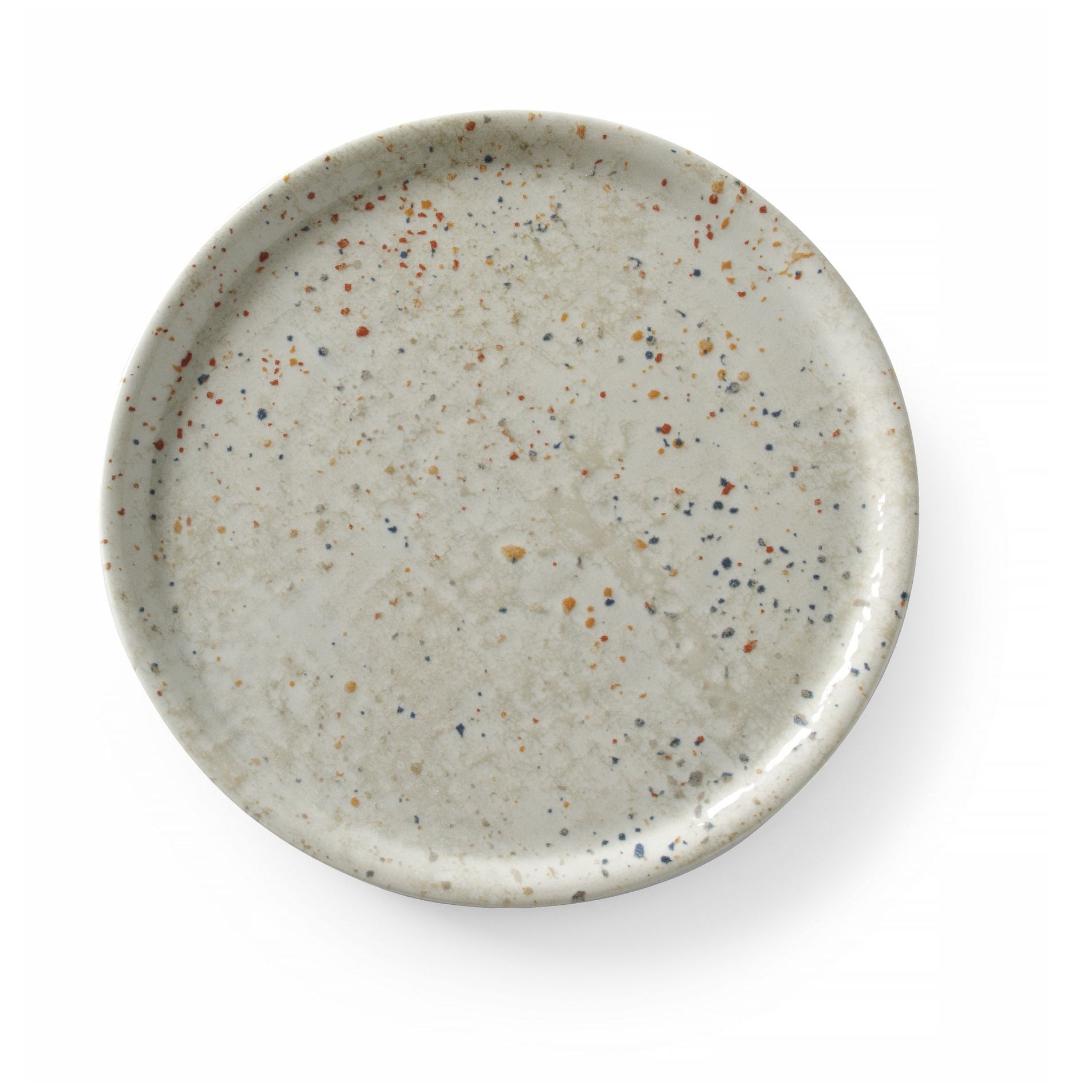 Prato de pizza cinza claro Ø330 mm Drops Collection