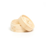 Cozedor a vapor redondo de bambu Dim Sum Ø13xH8,5cm