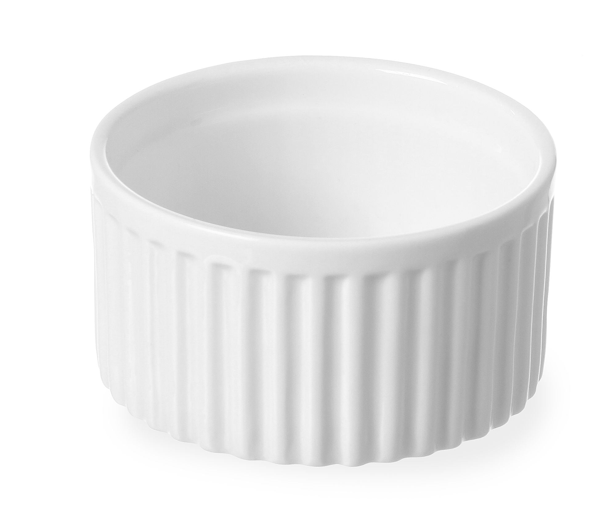 Ramekin porcelana branca Ø90x48 mm
