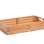 Caixa retangular de madeira para buffet GN 1/1 54,5x34x10cm