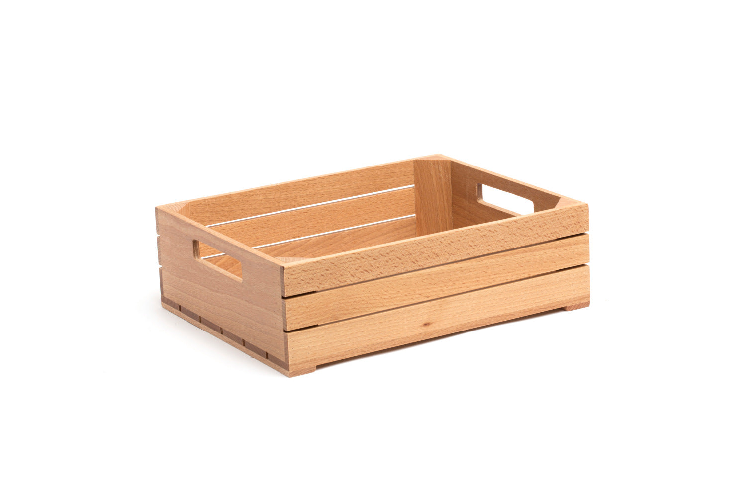 Caixa retangular de madeira para buffet GN 1/2 34x28x10cm