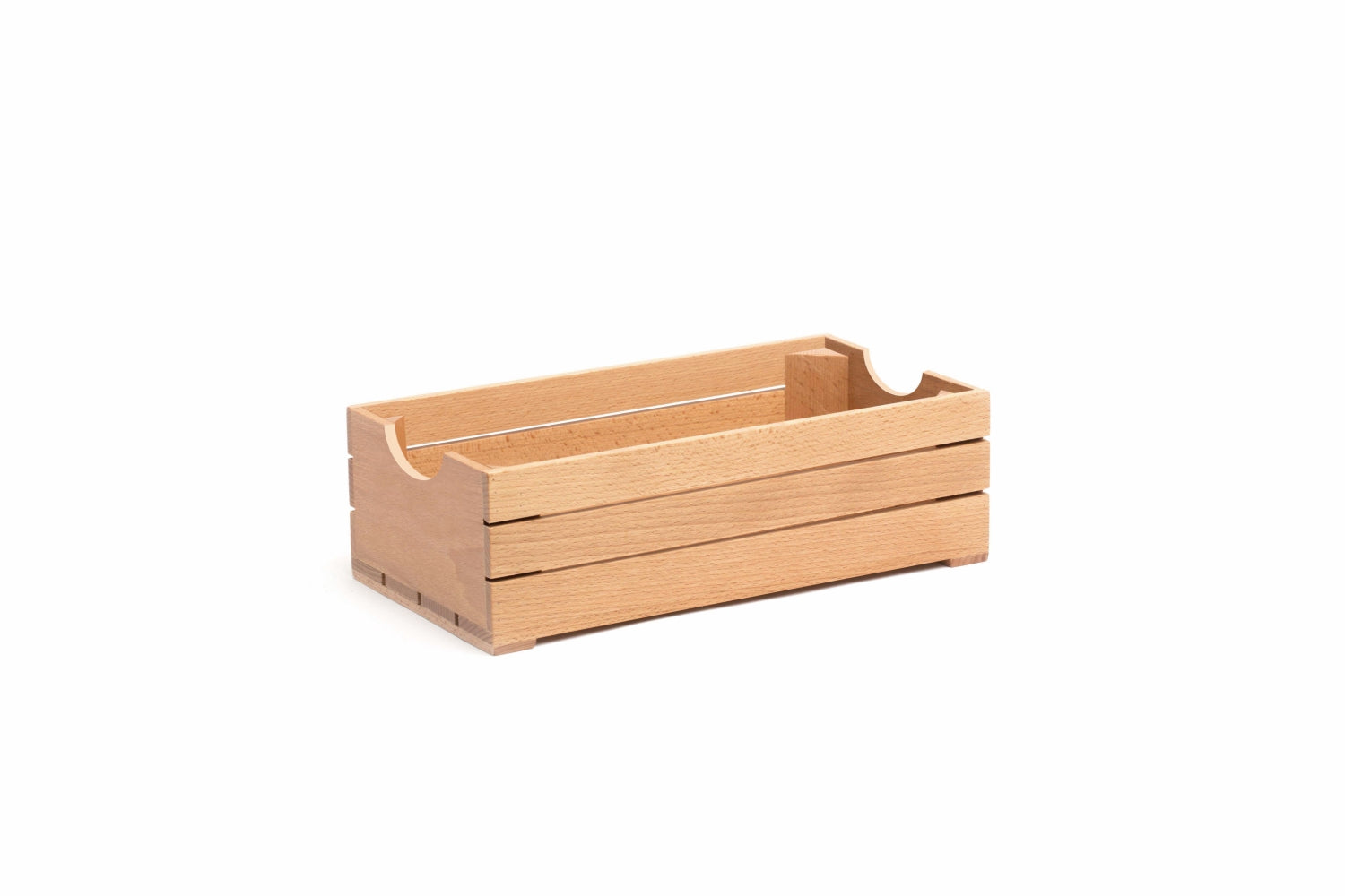 Caixa retangular de madeira para buffet GN 1/3 17,6x32,5x10cm