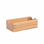 Caixa retangular de madeira para buffet GN 1/3 17,6x32,5x10cm