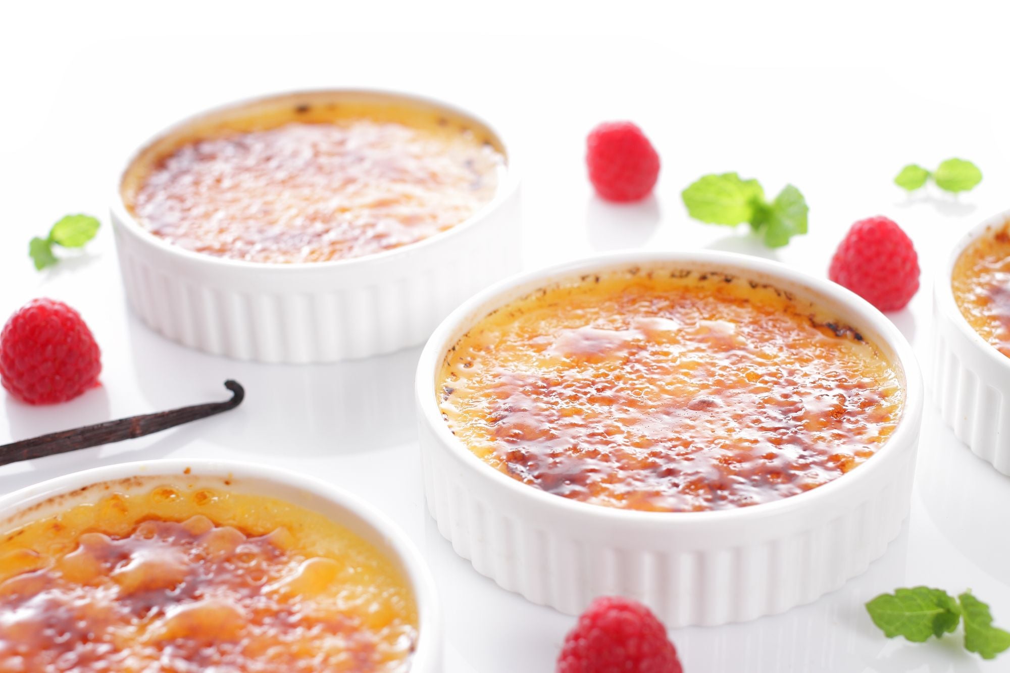 Ramekin individual em porcelana branca 100x25 mm