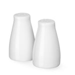 Conjunto de saleiro e pimenteiro em porcelana