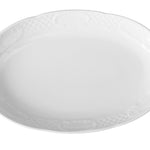 Prato oval 280x180 mm modelo coleção Flora