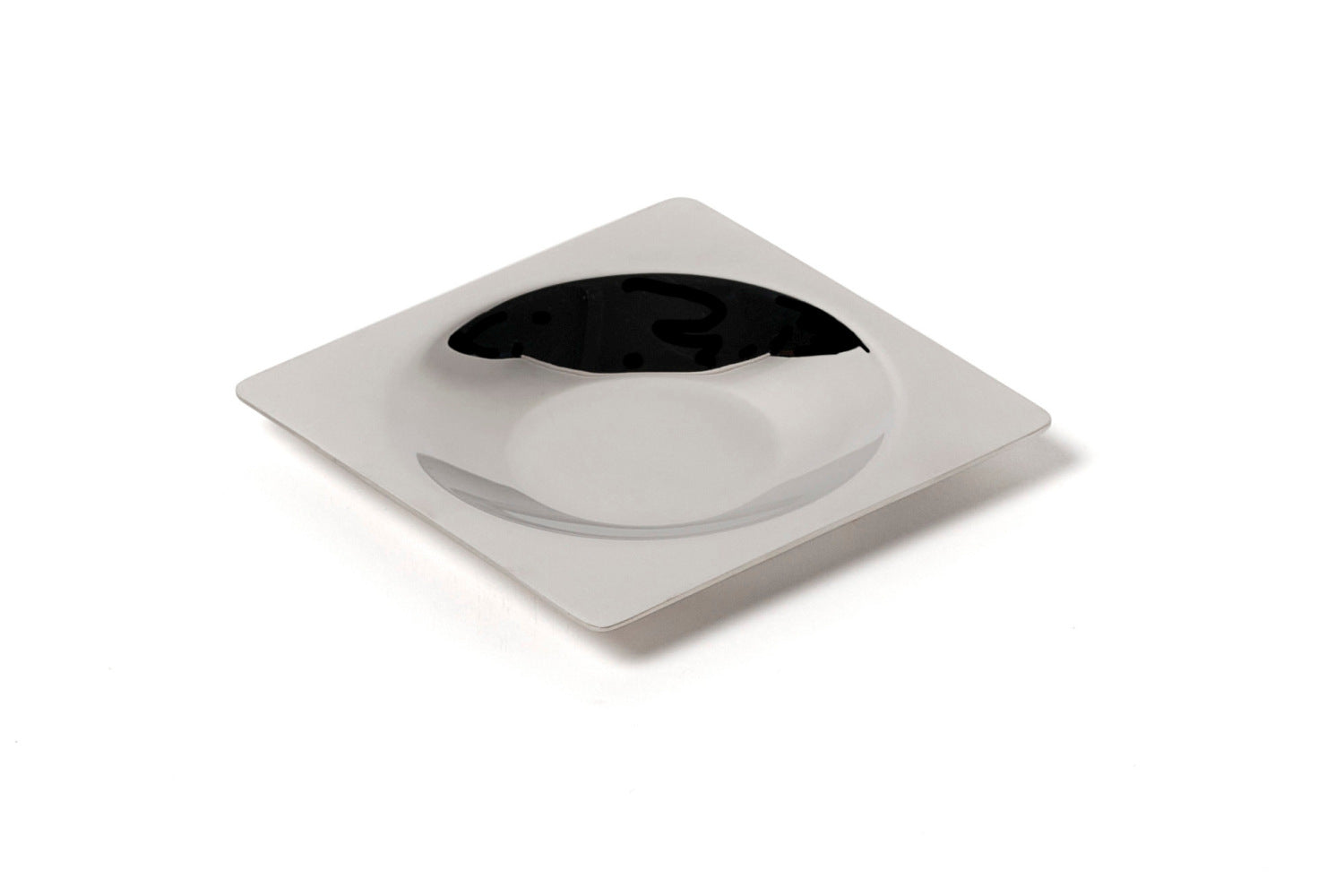 Prato de 1/4 de dose redondo Lab Accessories 18/10