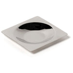 Prato de 1/4 de dose redondo Lab Accessories 18/10
