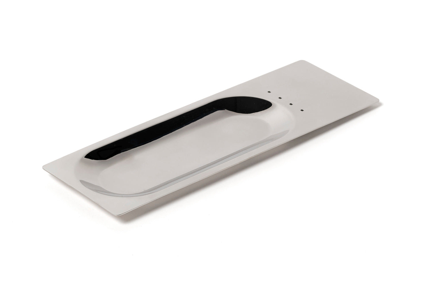 Prato de 1/2 dose oval com espetos Lab Accessories 18/10