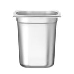 Recipiente GN 1/6 200 mm inox Budget Line