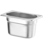 Recipiente GN 1/9 100 mm inox Budget Line