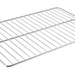 Grelha cromada 600x400 mm barras verticais