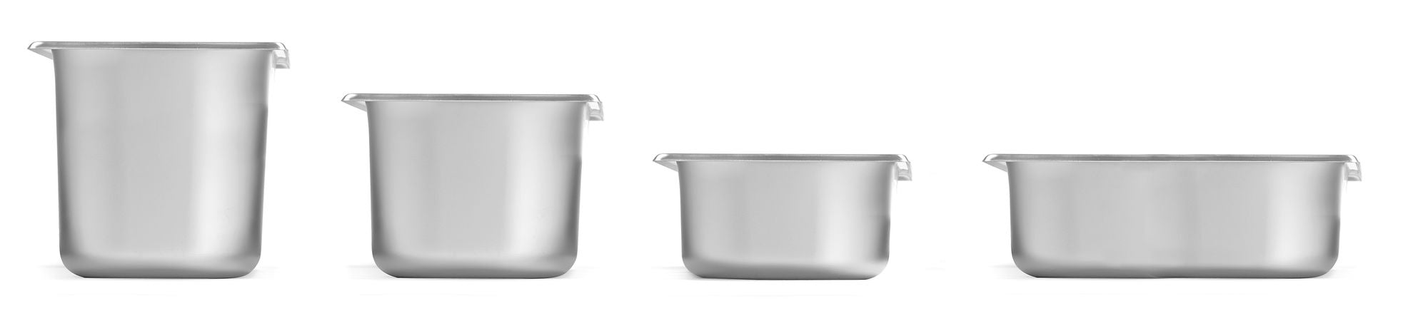 Recipiente para gelado inox 360x250x80 mm Profi Line