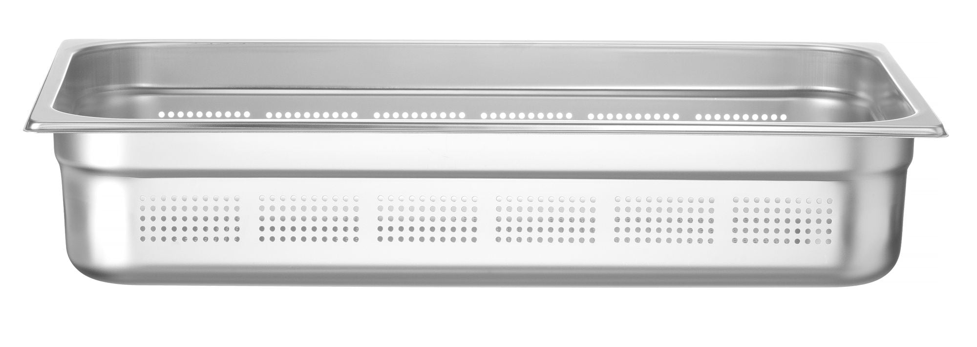 Recipiente GN 1/1 perfurado 100 mm inox Profi Line