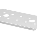 Prateleira de gotejamento perfurada GN 1/3 inox