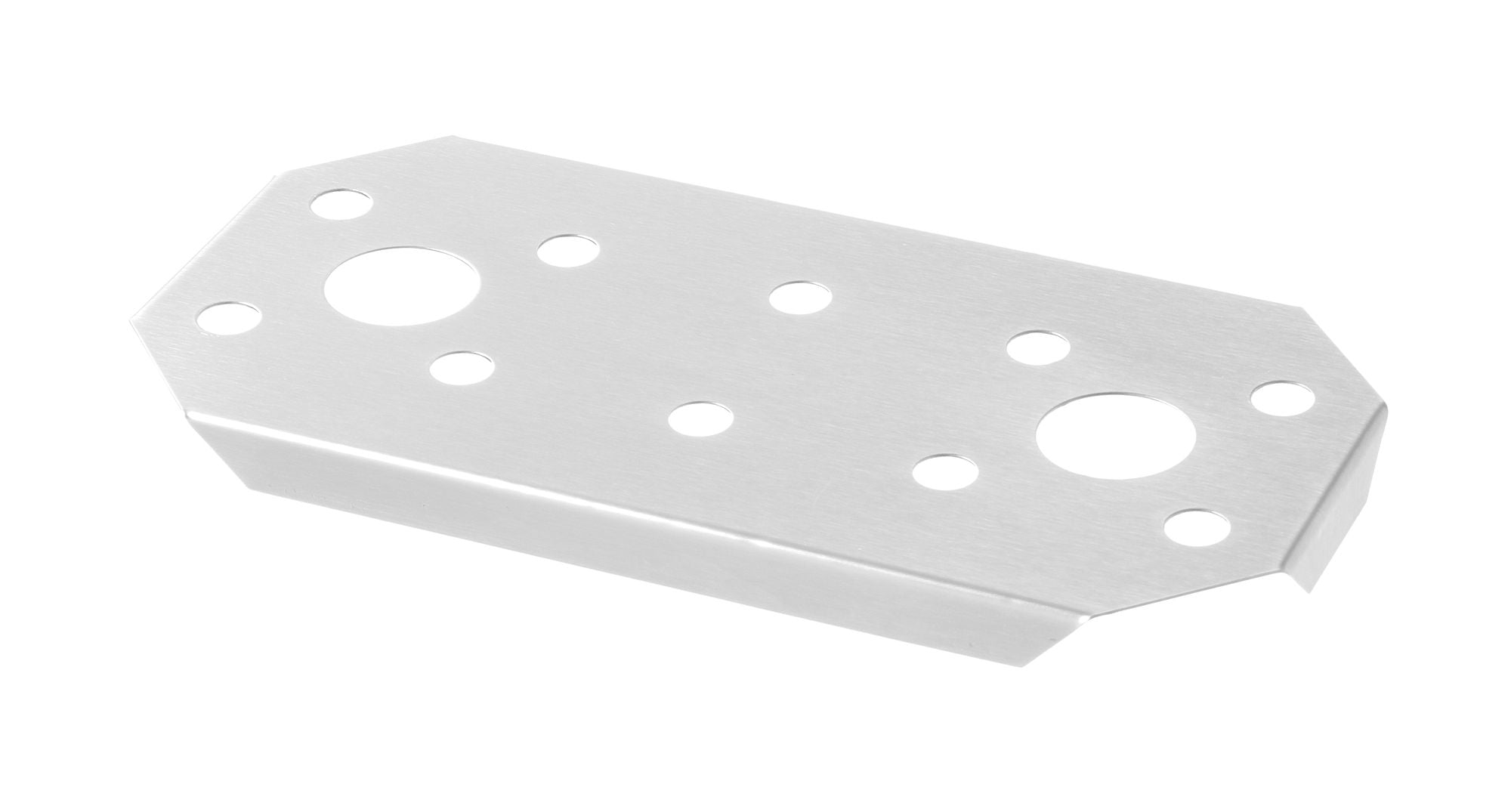 Prateleira de gotejamento perfurada GN 1/4 inox