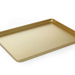 Tabuleiro de exposição dourado alumínio 400x300 mm