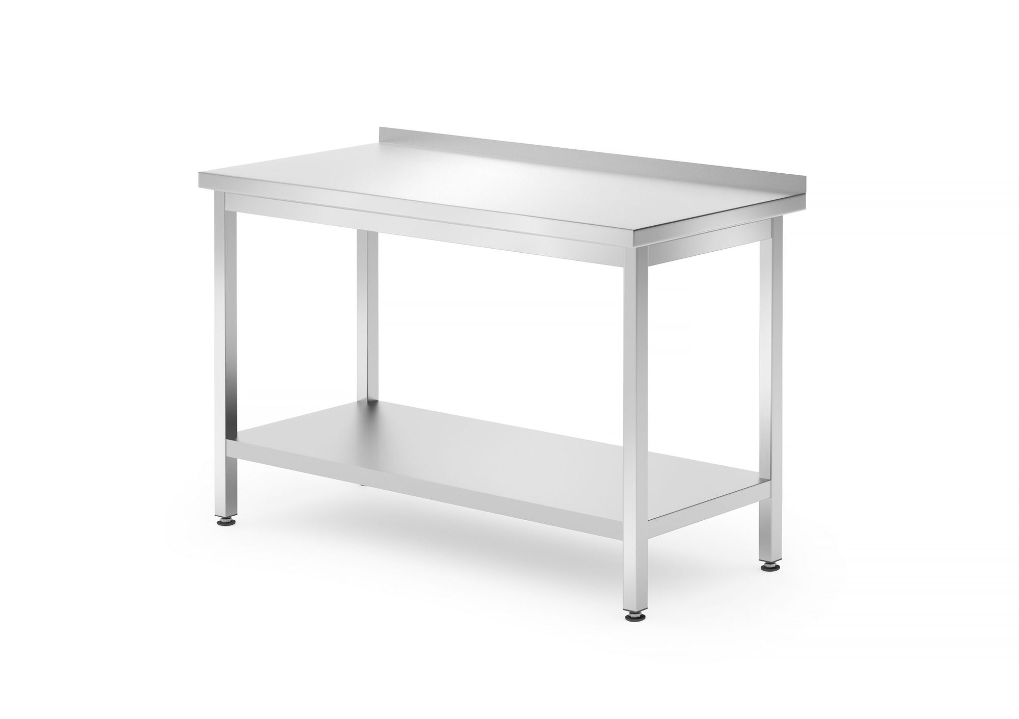 Mesa de trabalho de parede com prateleira 1200x700x850 mm