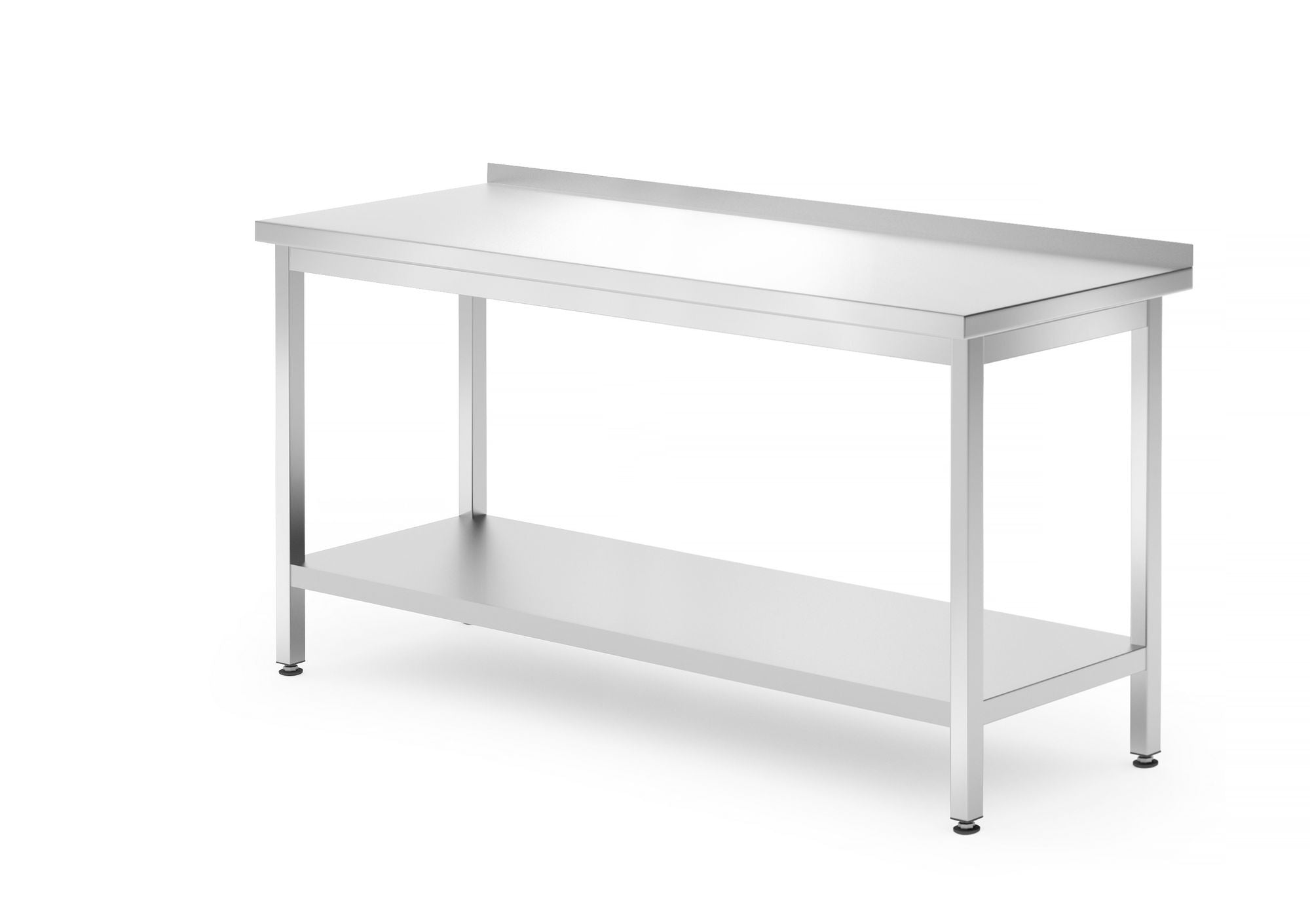 Mesa de trabalho de parede com prateleira 1600x700x850 mm
