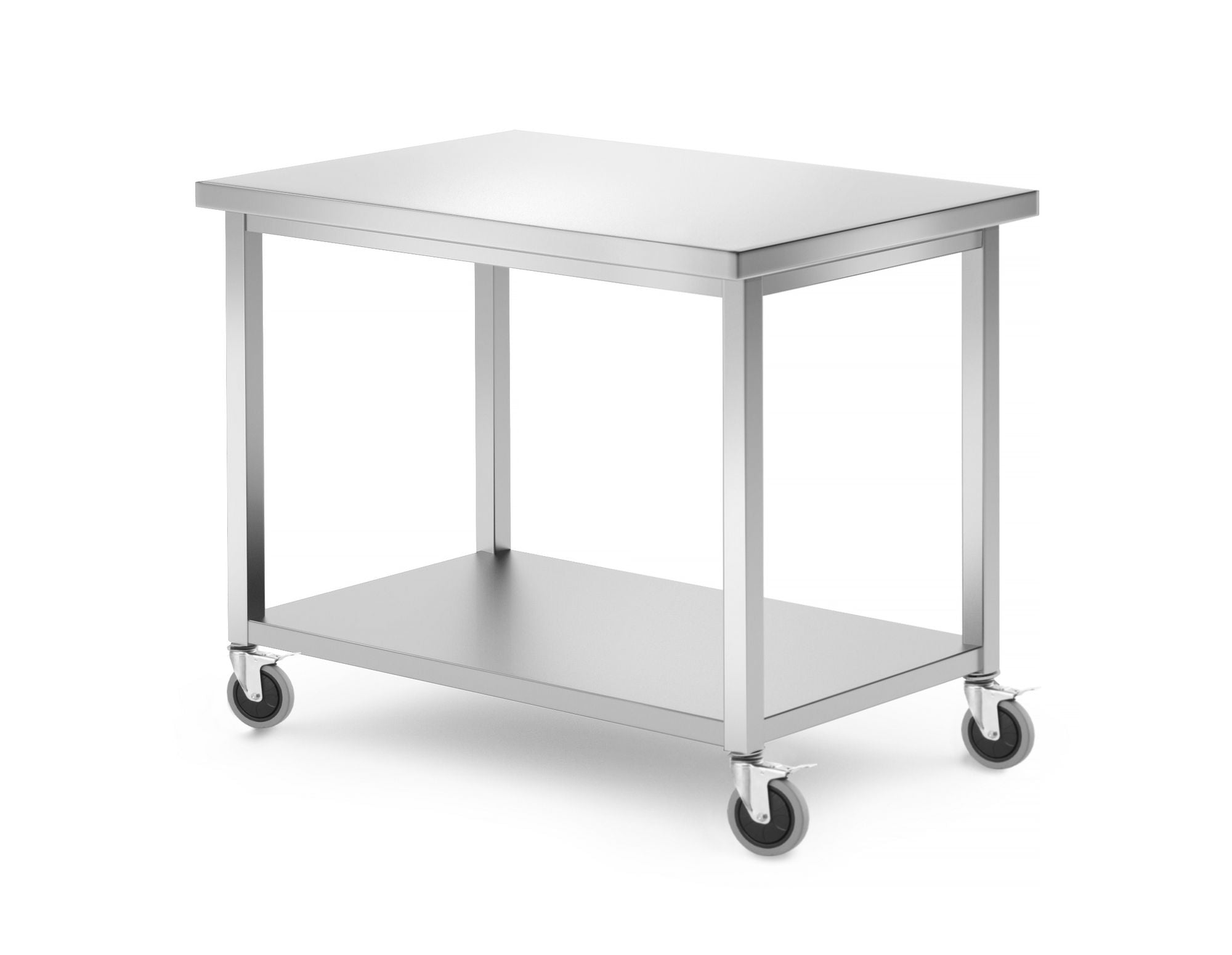 Mesa móvel com prateleira 1000x700x850 mm