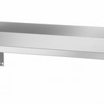 Prateleira de parede com dois suportes inox 800x300x250 mm