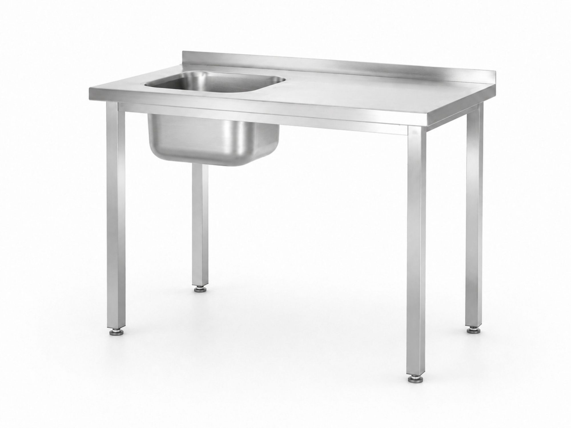 Mesa com lavatório à esquerda 1000x600x850 mm sem prateleira