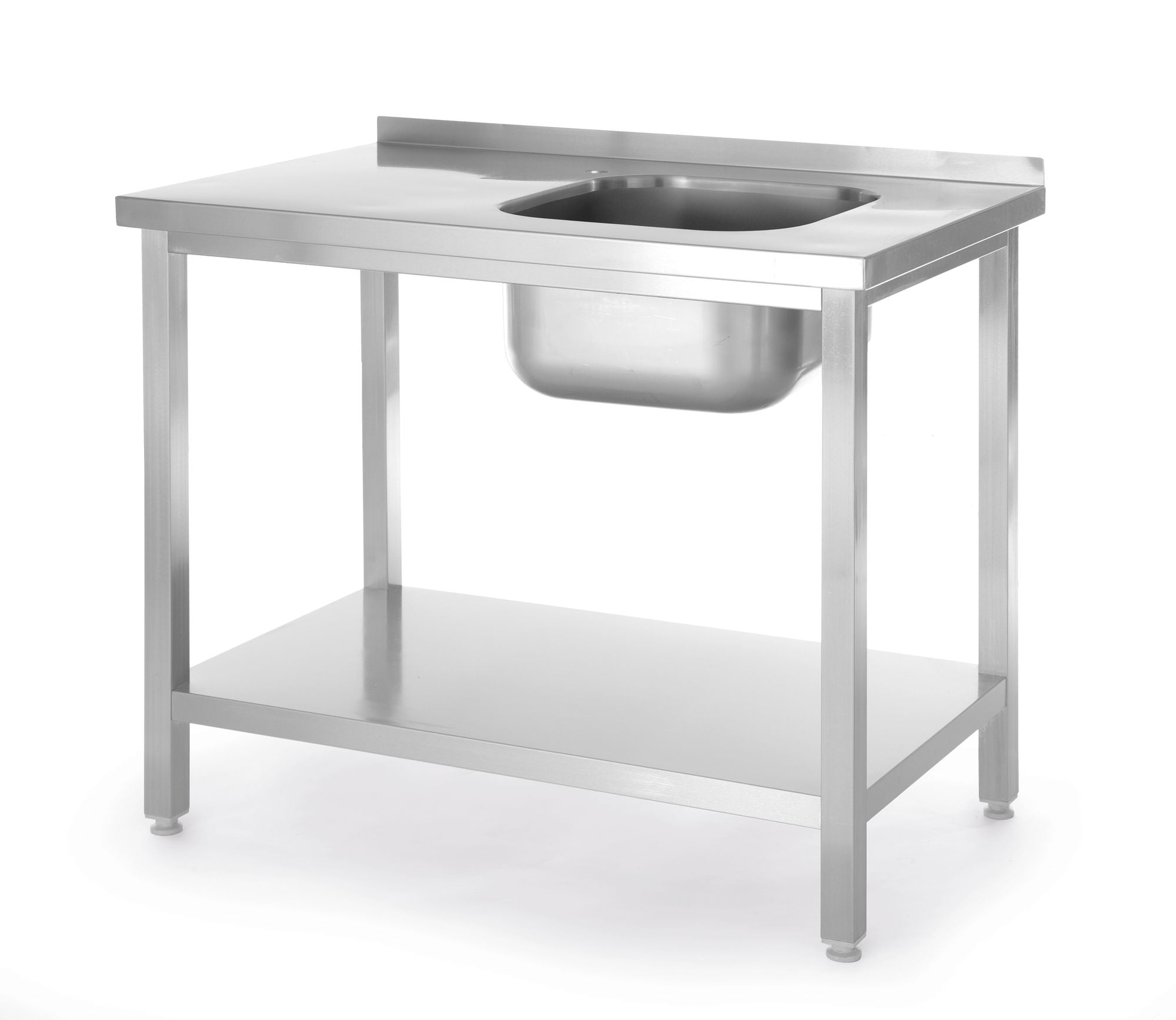 Mesa com lavatório à direita 800x600x850 mm