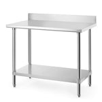 Mesa de trabalho com espaldar 1000x600x950 mm Budget Line