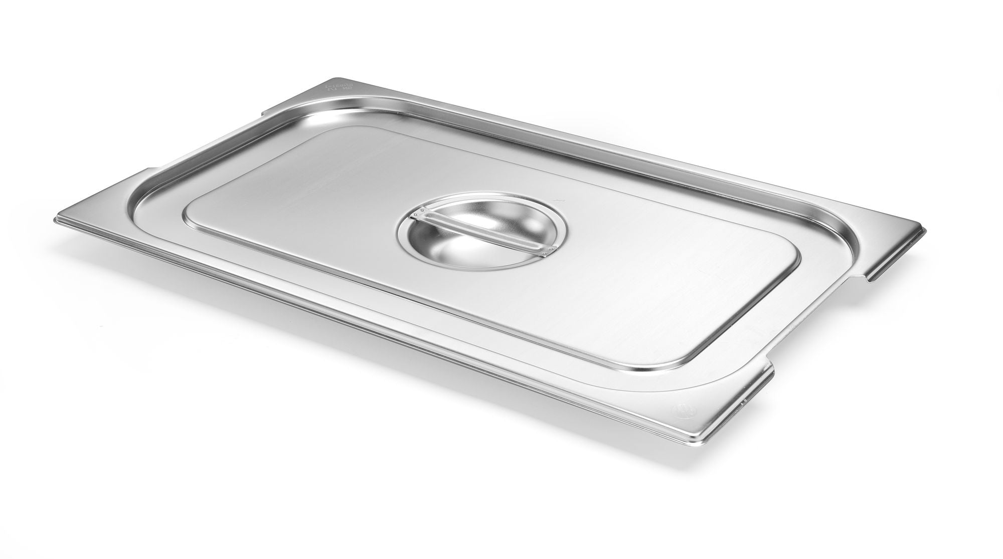 Tampa Gastronorm inox GN 1/1 com ranhuras para pegas Budget Line