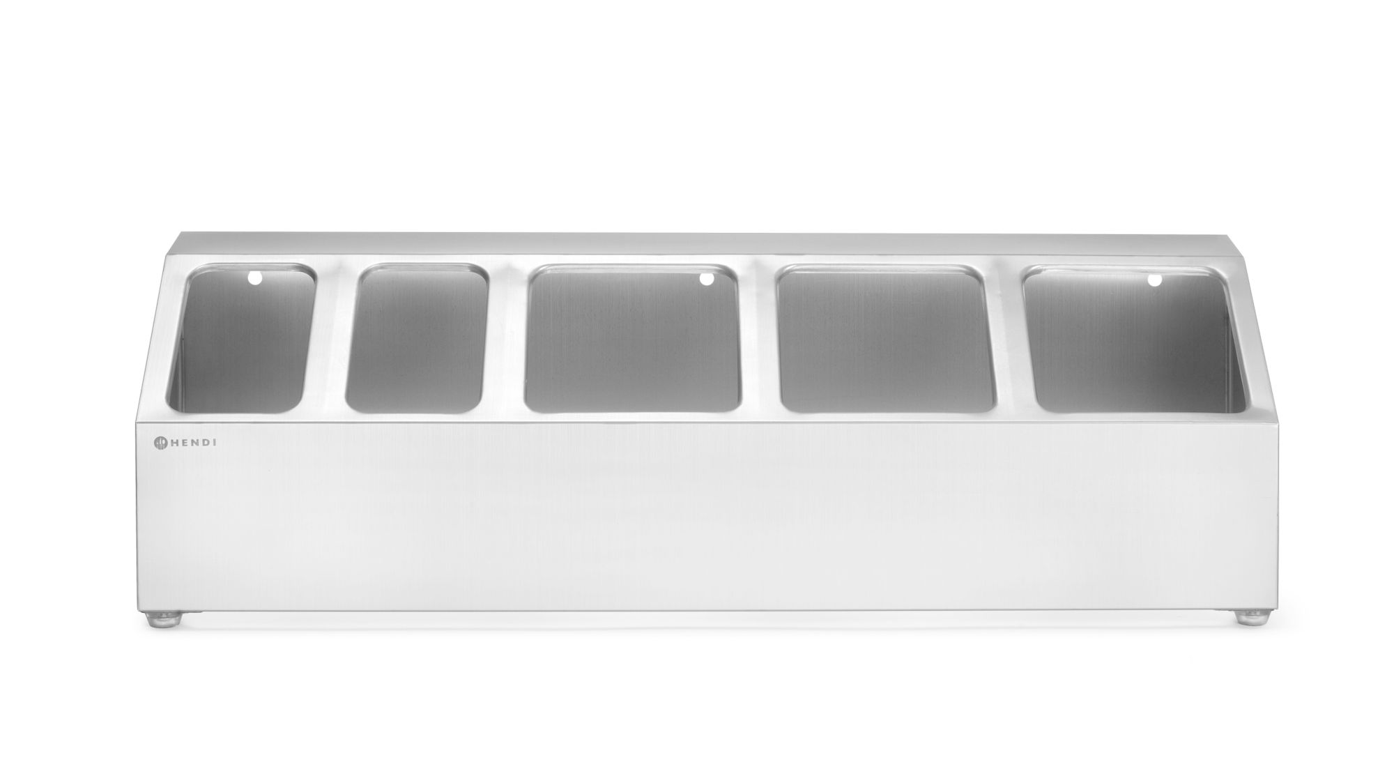 Suporte para recipientes Gastronorm 3x GN 1/6 + 2x GN 1/9