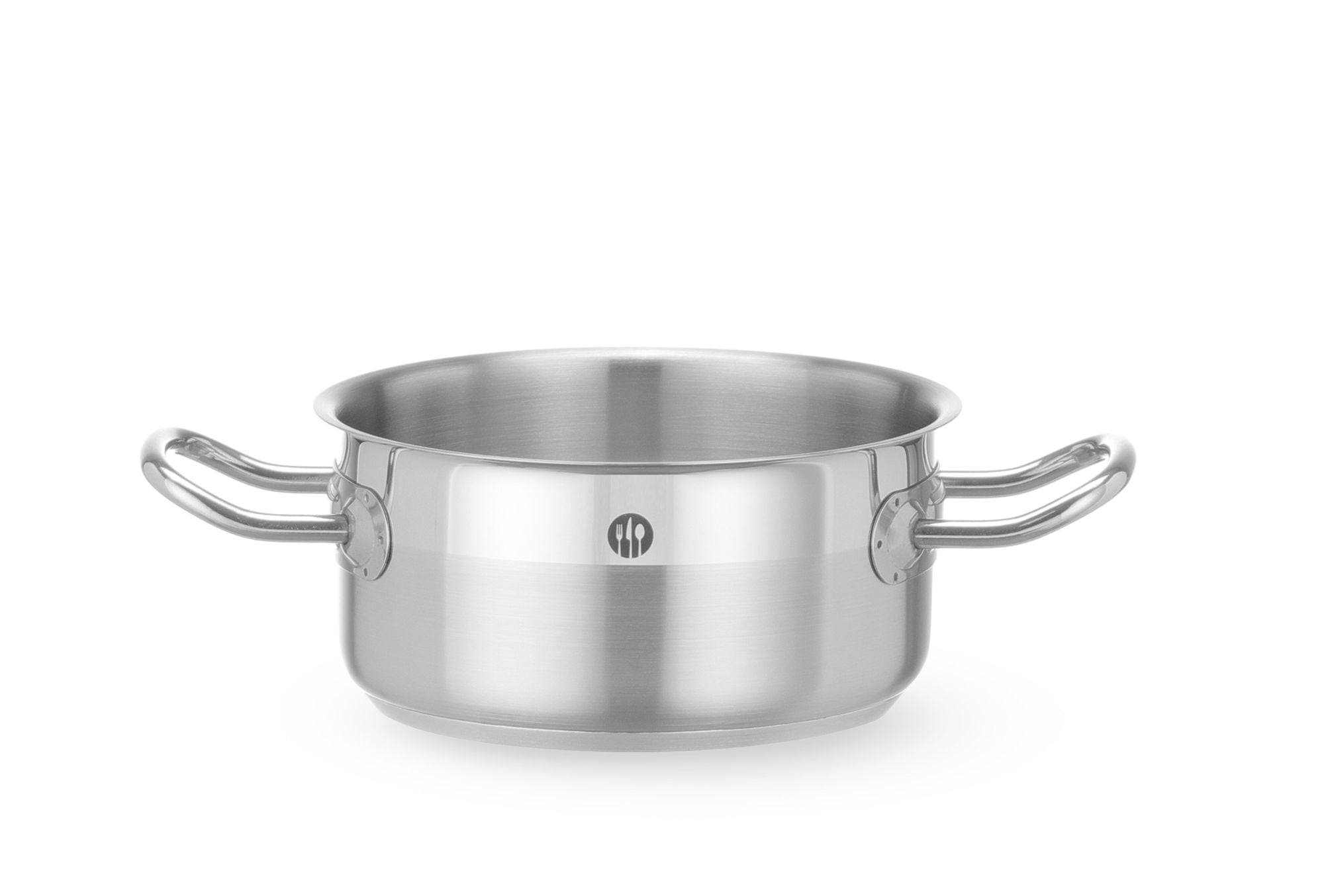 Tacho baixo inox sem tampa Ø160 mm Profi Line