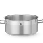 Tacho baixo inox sem tampa Ø200 mm Profi Line