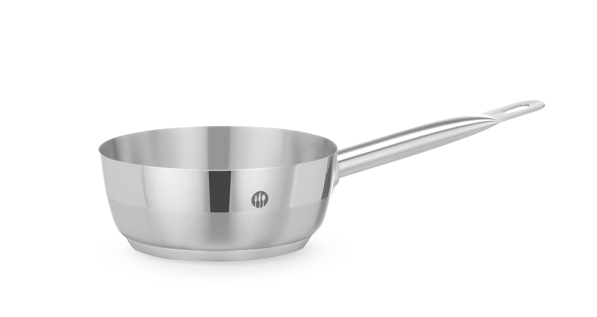 Panela de saltear sem tampa 0,9 l Ø160x60 mm inox Profi Line