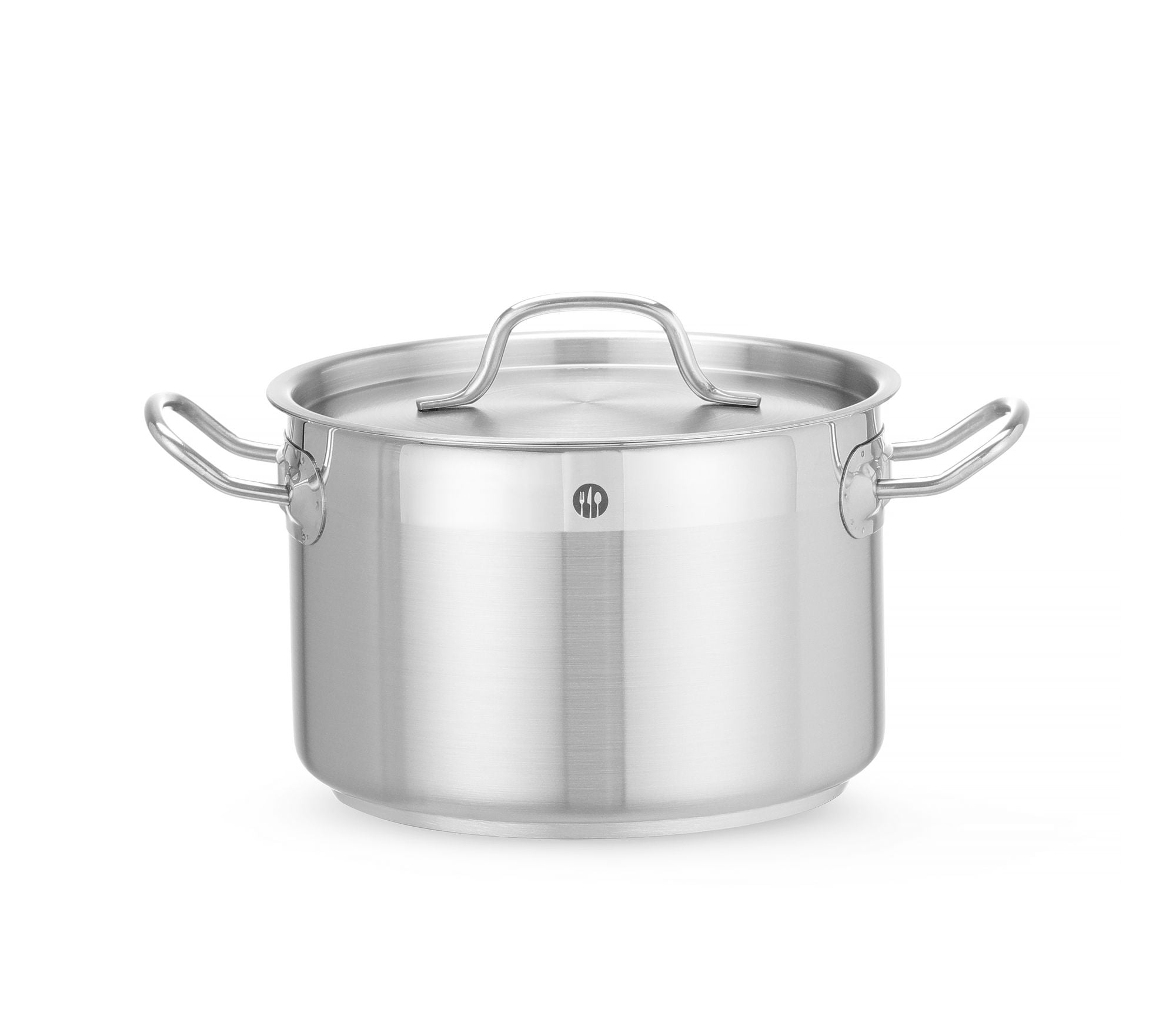 Tacho médio com tampa 4 l Ø200x130 mm inox Profi Line