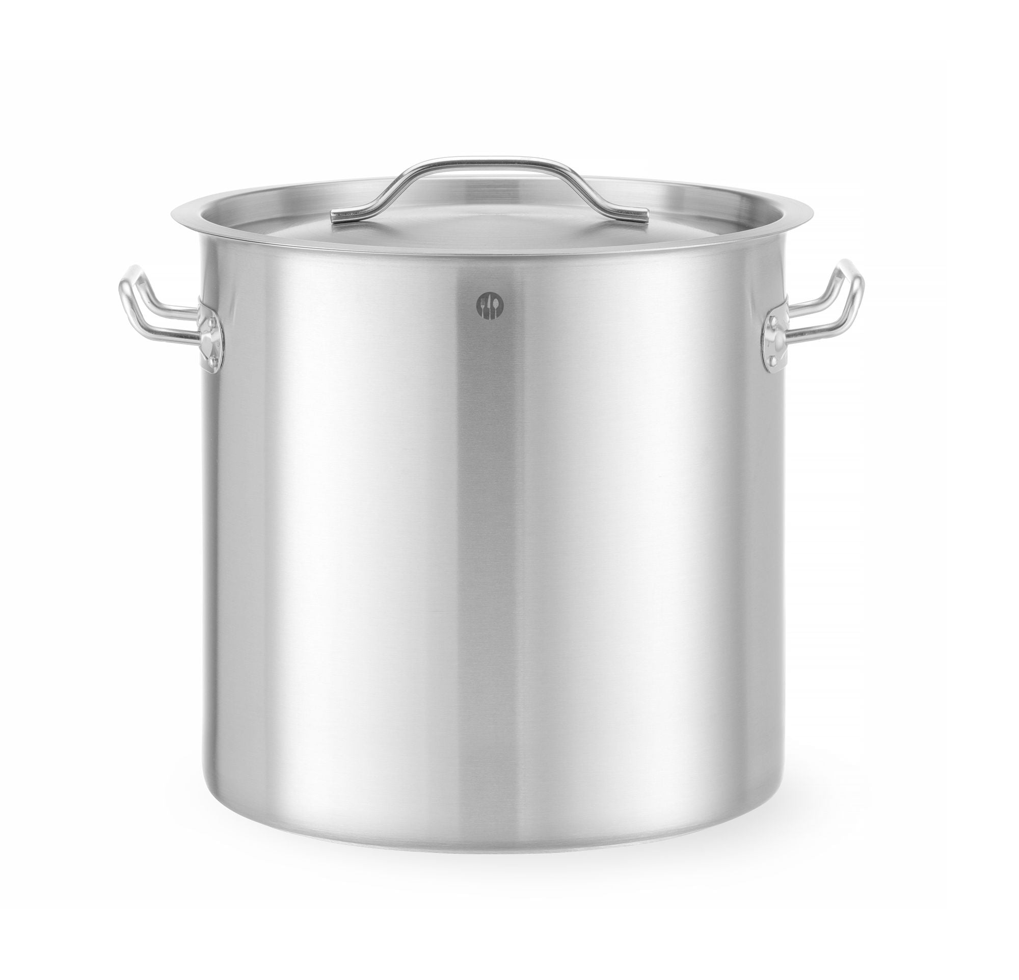 Panela com tampa 21 l 300x300 mm inox Budget