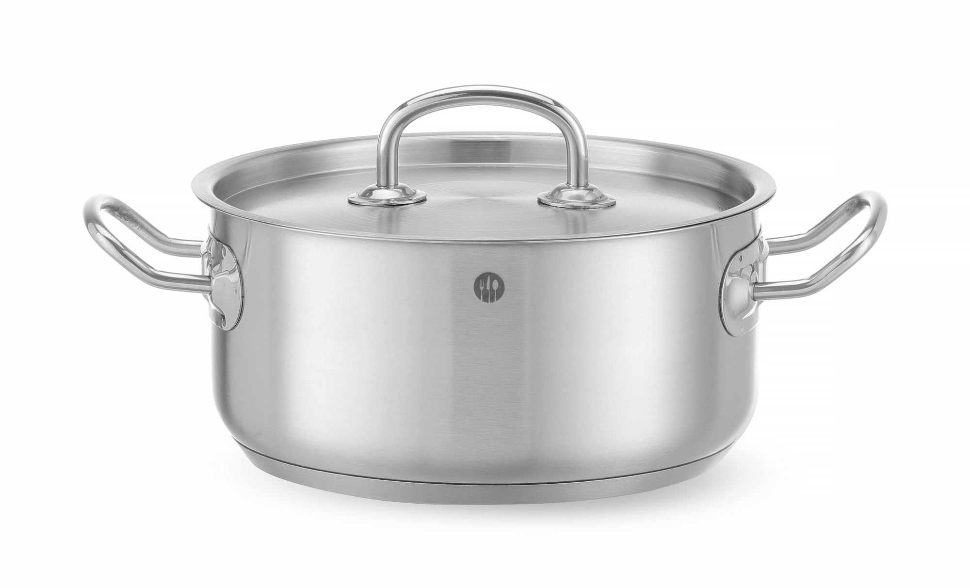 Tacho baixo com tampa inox 2,9 l Ø200x95 mm Kitchen Line
