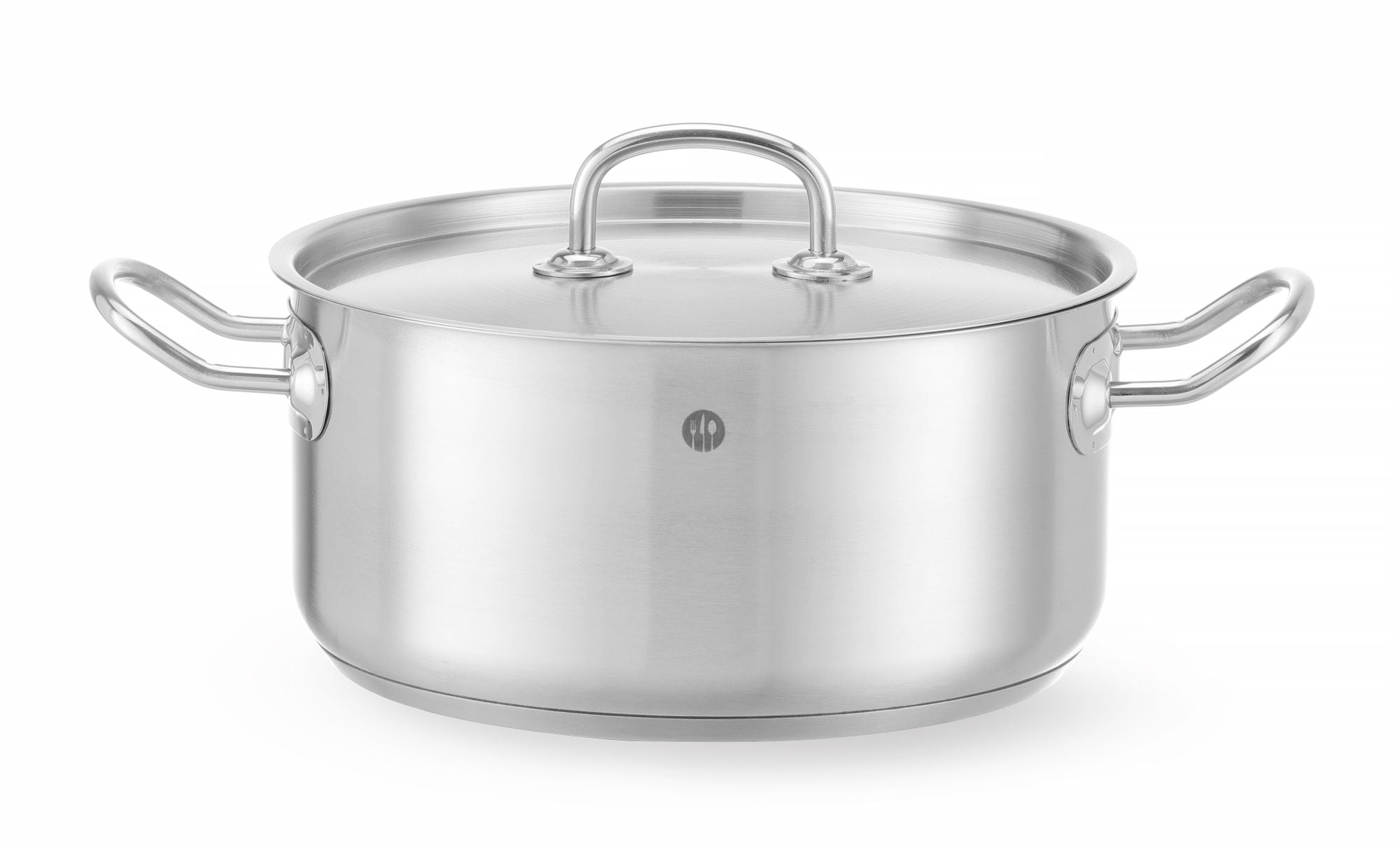 Tacho baixo com tampa inox 4,9 l Ø240x110 mm Kitchen Line