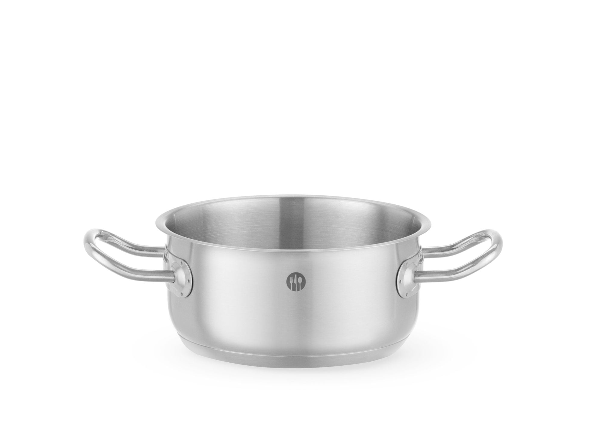 Tacho baixo sem tampa inox 1,5 l Ø160x75 mm Kitchen Line