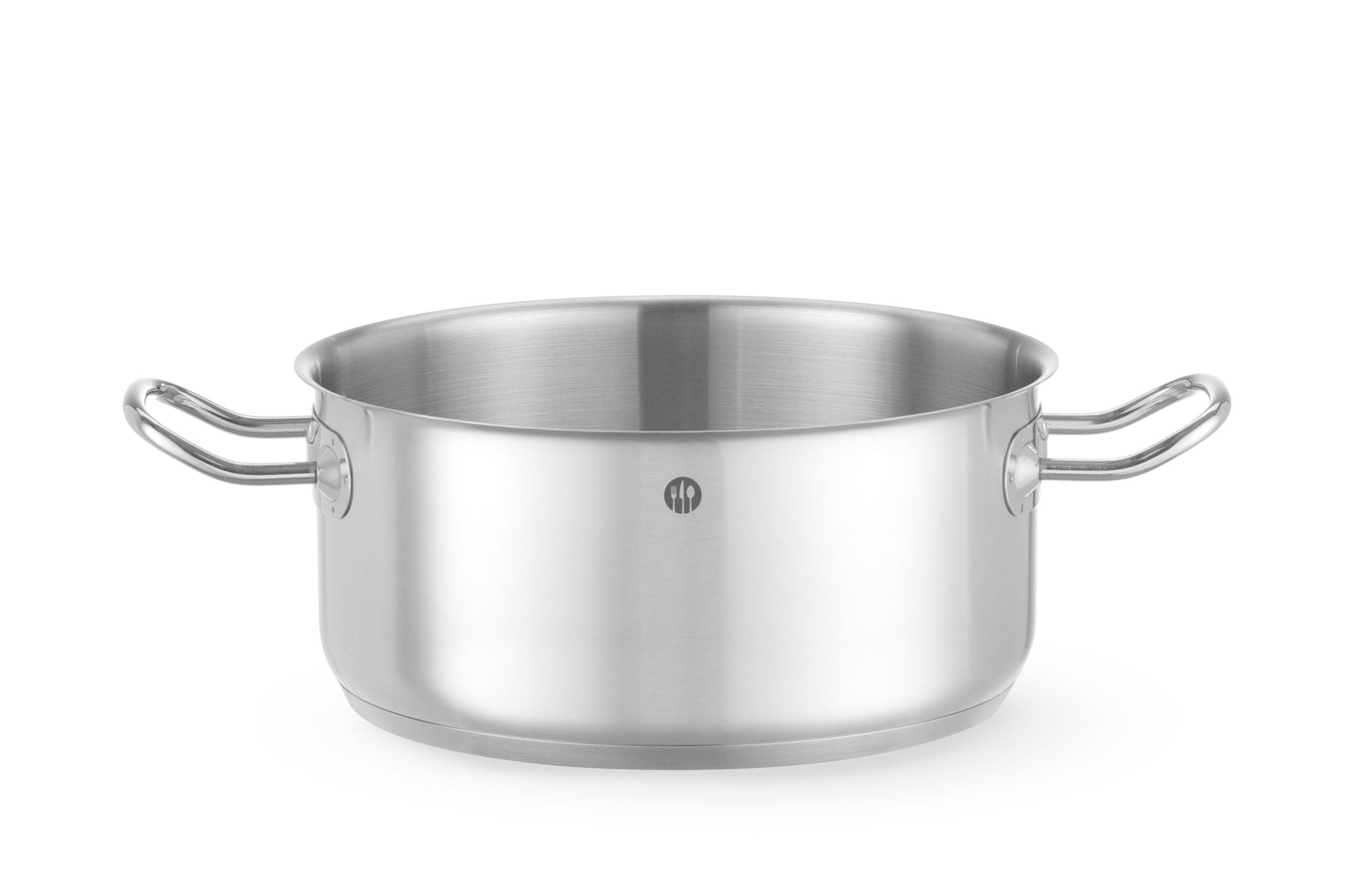 Tacho baixo sem tampa inox 4,9 l Ø240x110 mm Kitchen Line