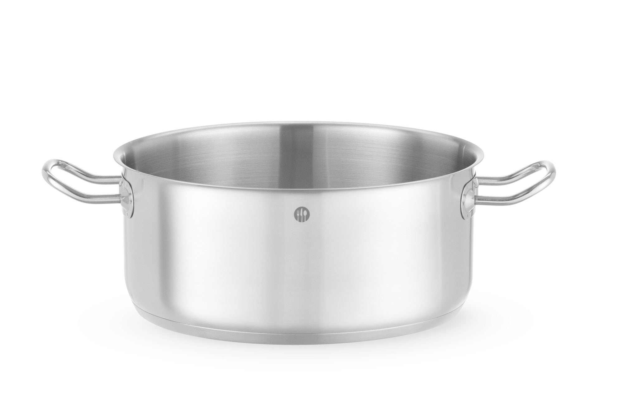Tacho baixo sem tampa inox 7,3 l Ø280x120 mm Kitchen Line