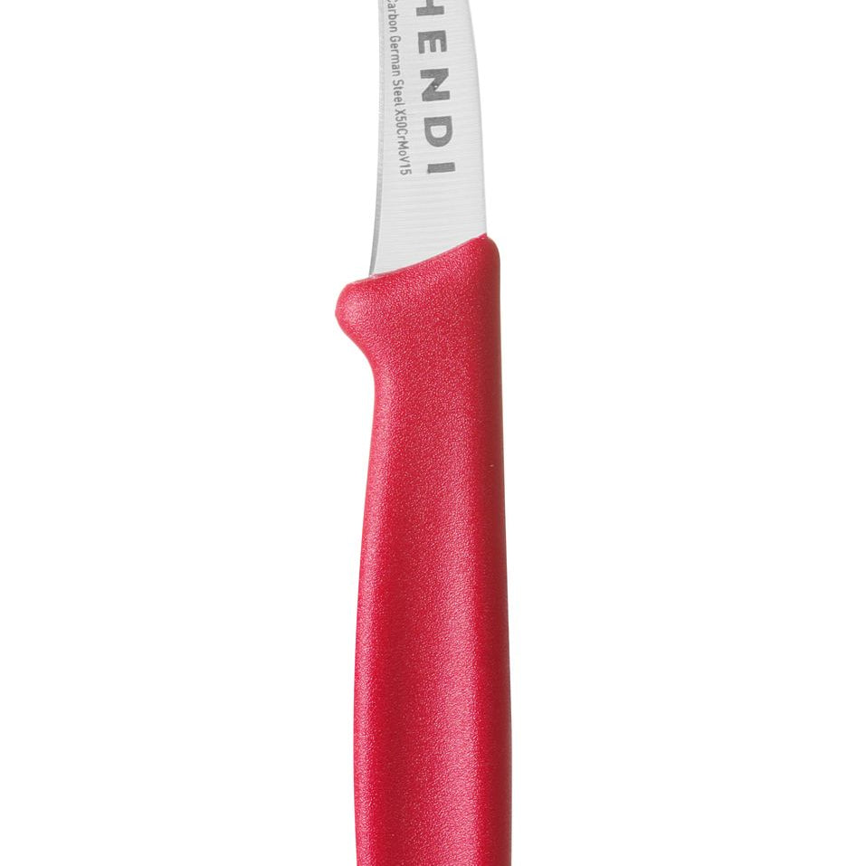 Faca tourné vermelha 59/158 mm inox PP