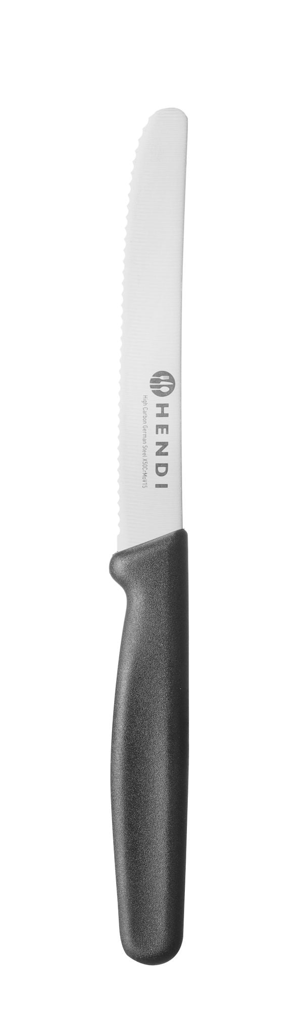 Faca utilitária preta 112/211 mm inox PP