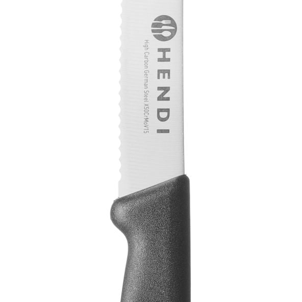 Faca utilitária preta 112/211 mm inox PP