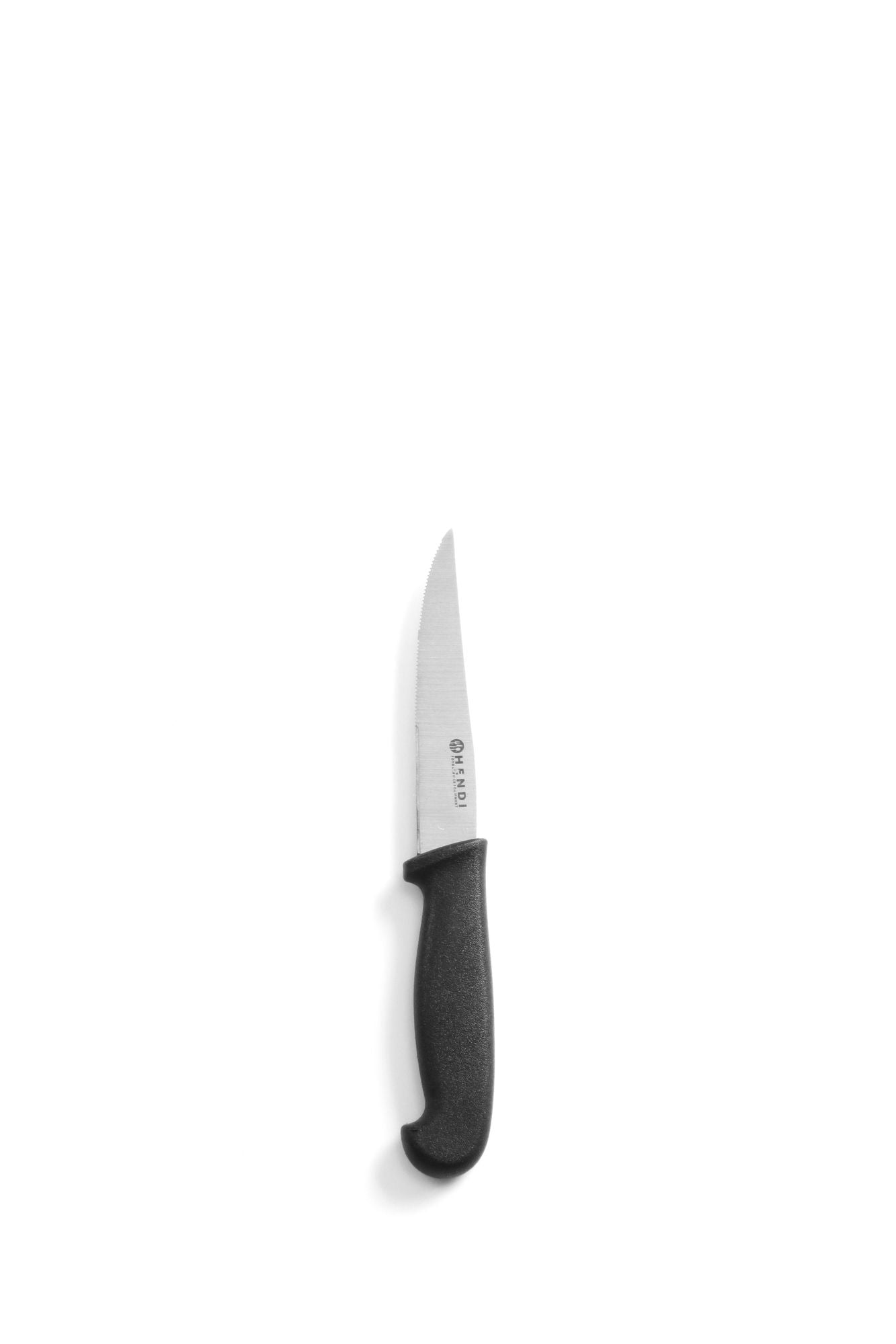 Faca polivalente inox cabo PP preto 100/210 mm