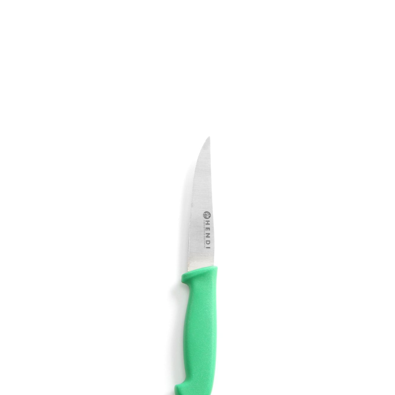 Faca polivalente inox cabo PP verde 100/205 mm